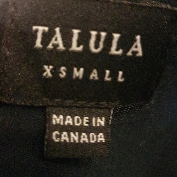 Talula black scoop neck tunic/mini dress - Picture 9 of 9